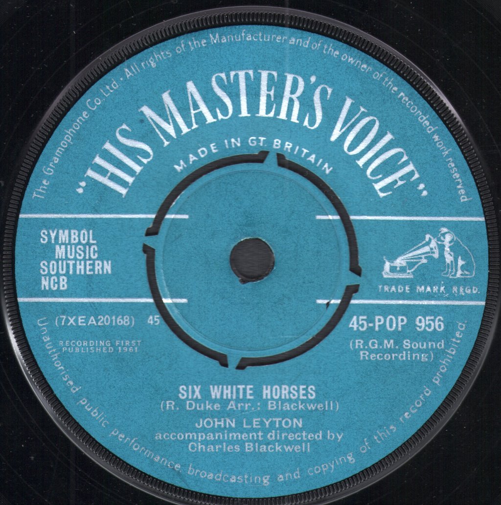 John Leyton - Son This Is She - 7 Inch