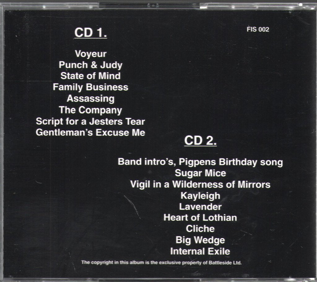 Fish - Pigpens Birthday - Double Cd