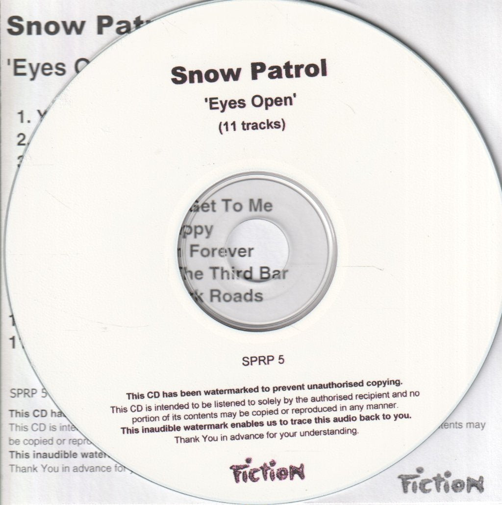 Snow Patrol - Eyes Open - Cdr