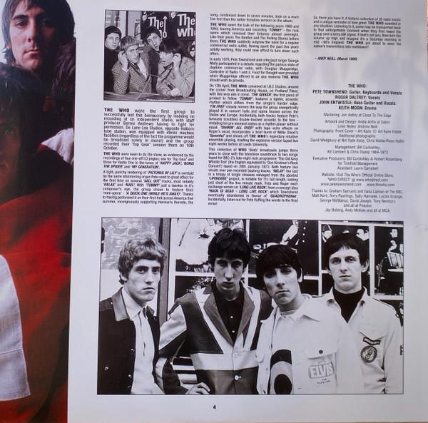 Who - BBC Sessions - Double Lp