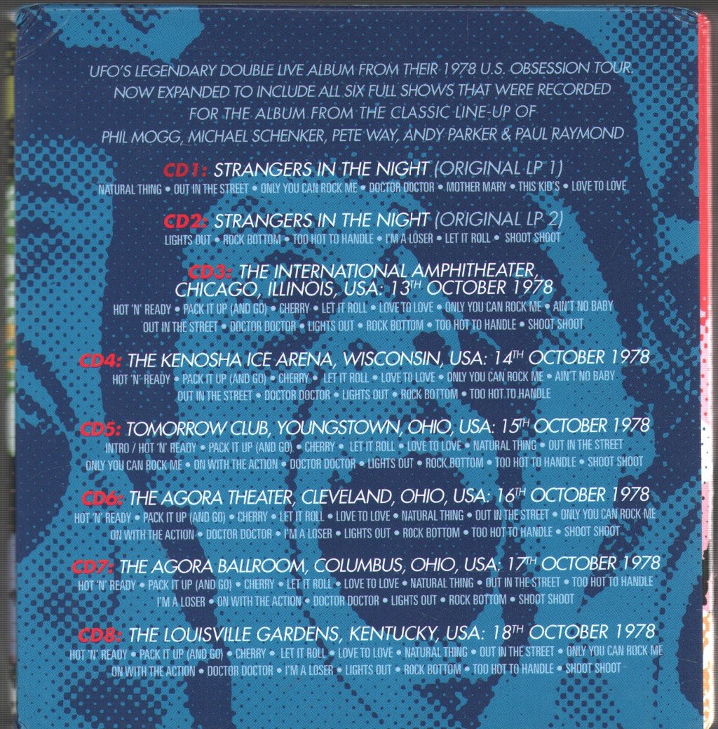 UFO - Strangers In The Night - Cd Box Set