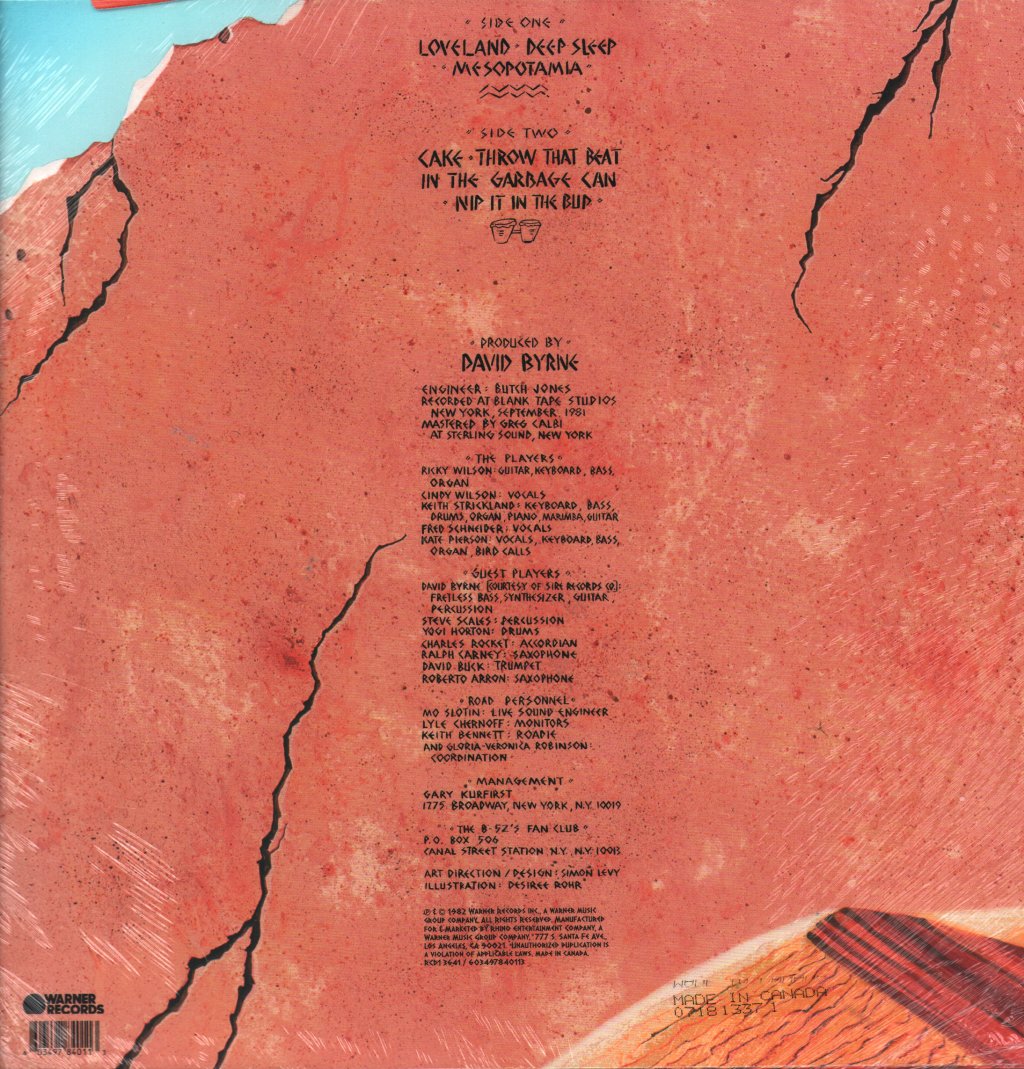 B-52's - Mesopotamia - 12 Inch