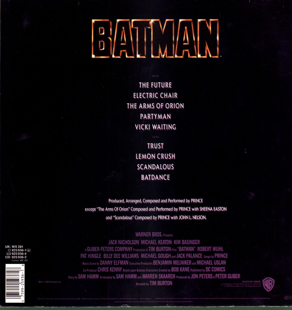 Prince - Batman - Lp