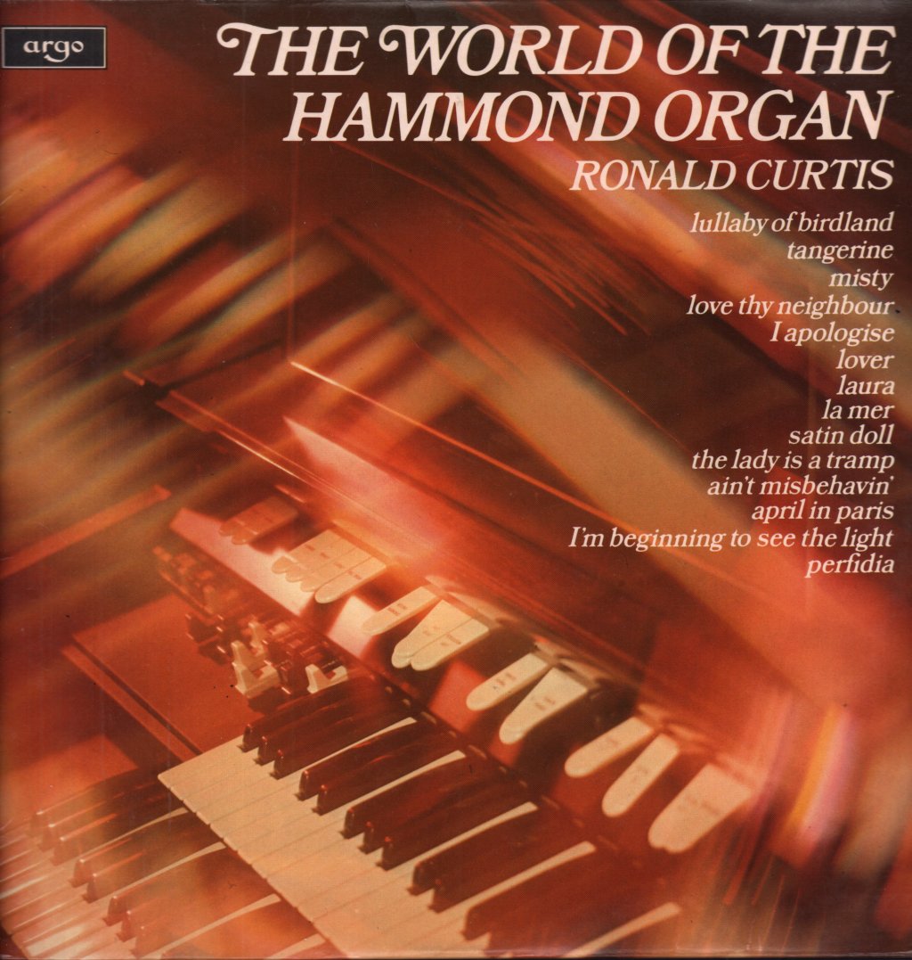 Ronald Curtis - World Of The Hammond Organ - Lp