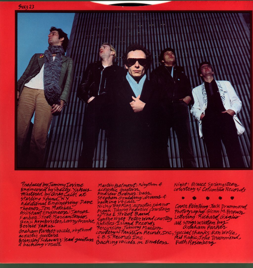 Graham Parker - Up Escalator - Lp