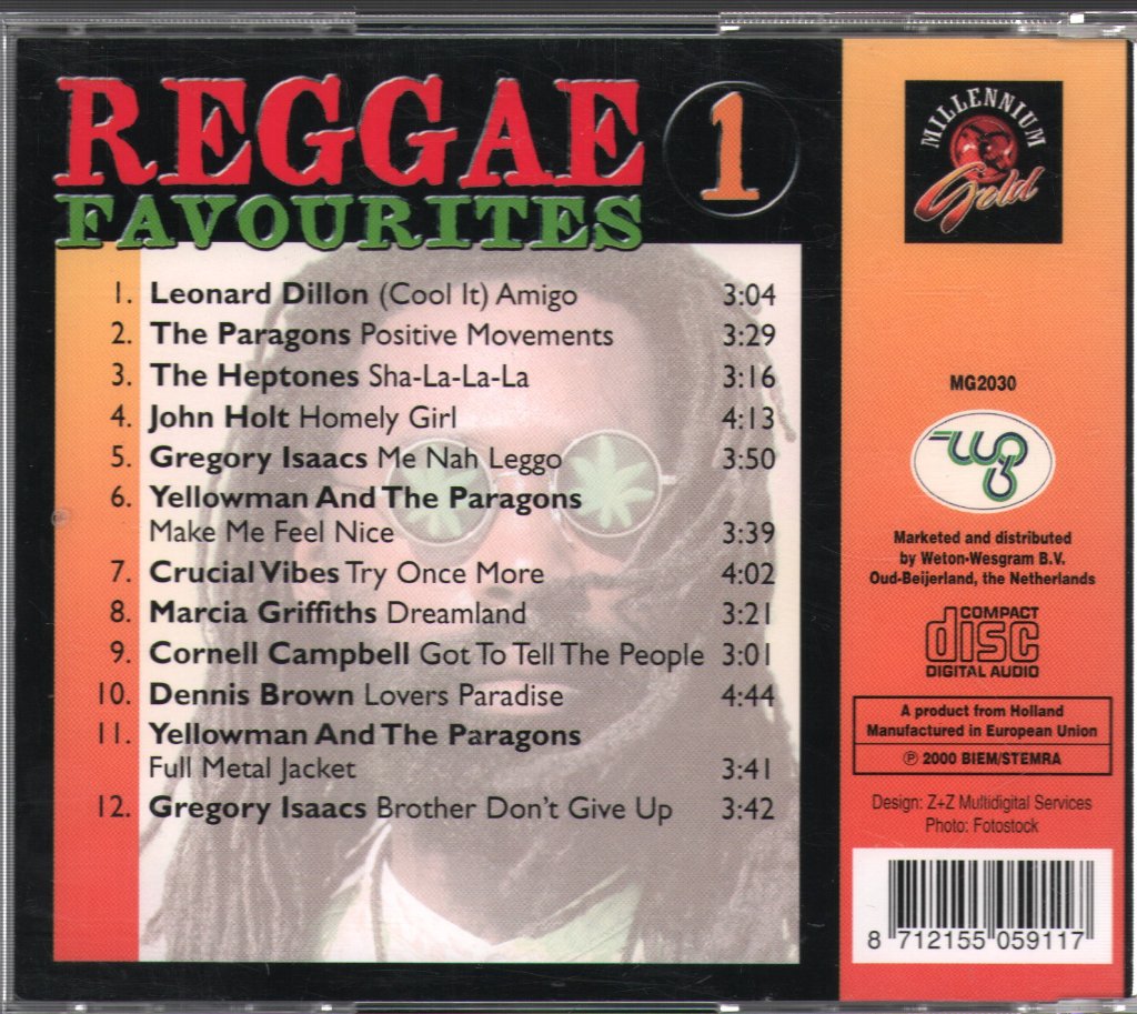 Various Artists - Reggae Favourites 1 - Cd
