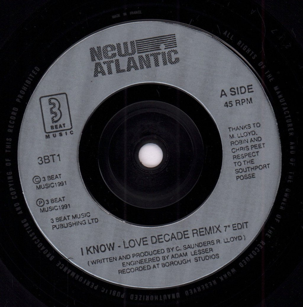 New Atlantic - I Know - 7 Inch