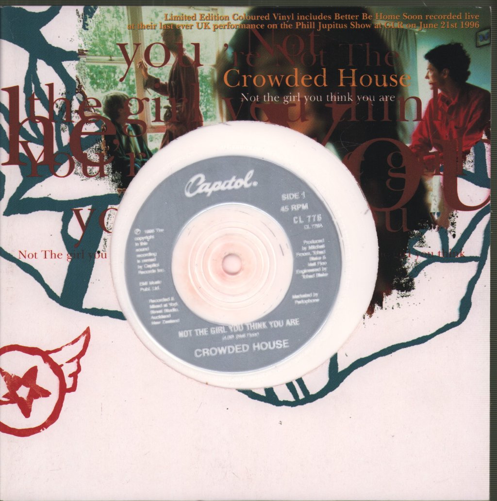 Crowded House - Not The Girl You Think You Are - 7 Inch