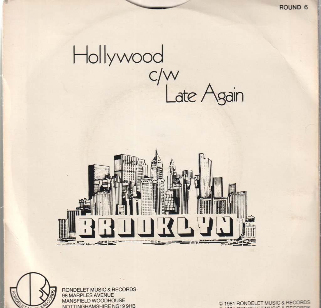 Brooklyn (Nwobhm Group) - Hollywood - 7 Inch