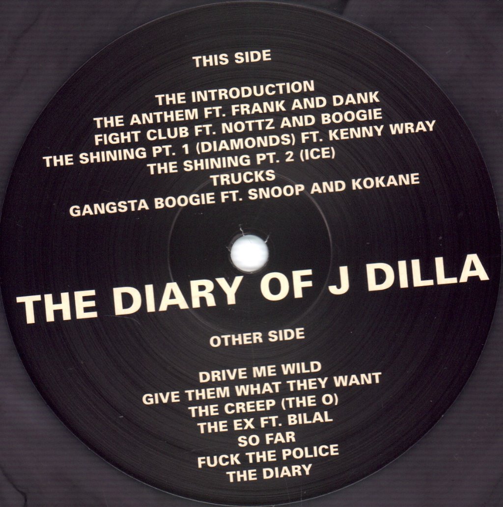 J Dilla - Diary - Lp