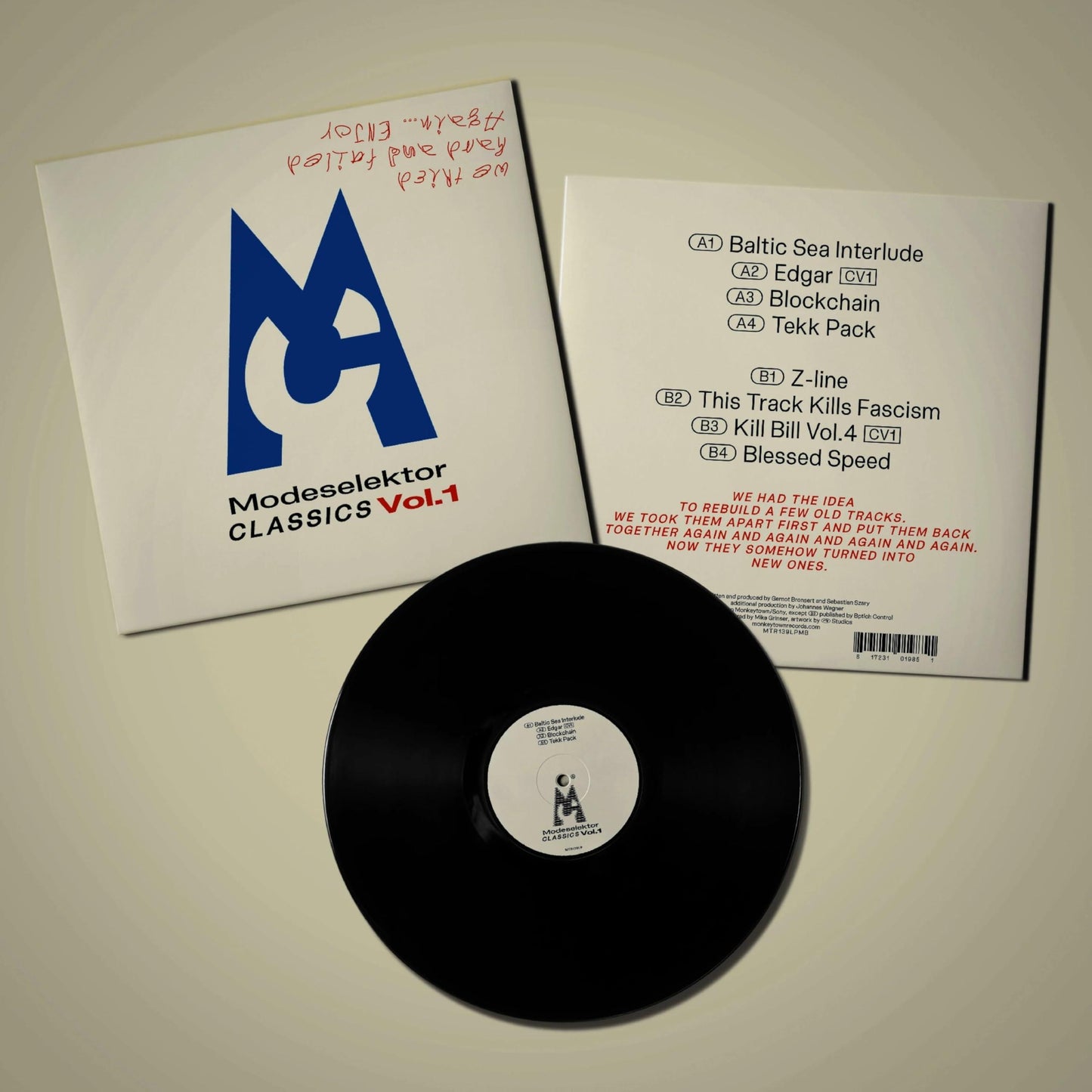Modeselektor - Classics Vol.1 (We Tried Hard and Failed Again... Enjoy) - Lp