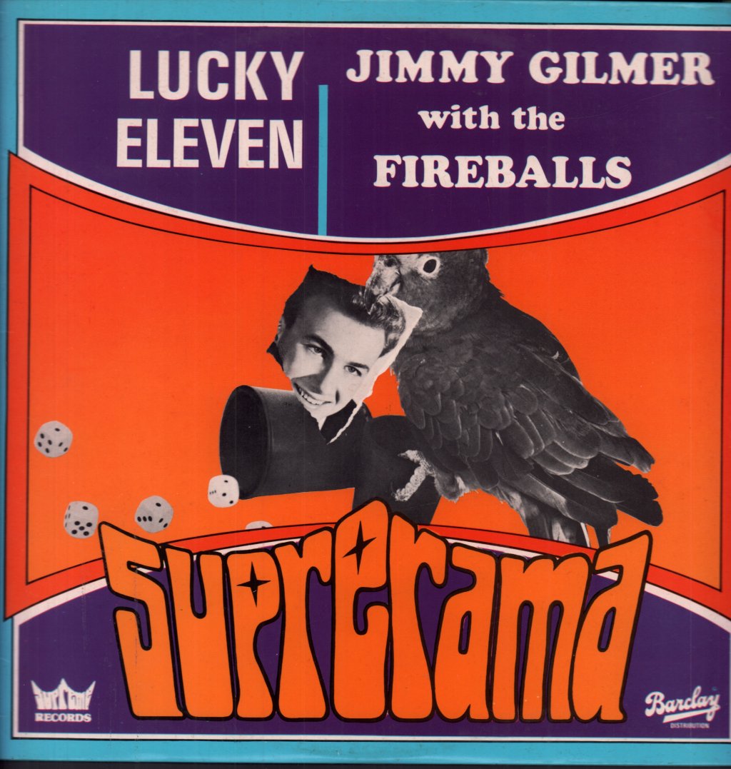 Jimmy Gilmer With The Fireballs - Lucky Eleven - Lp
