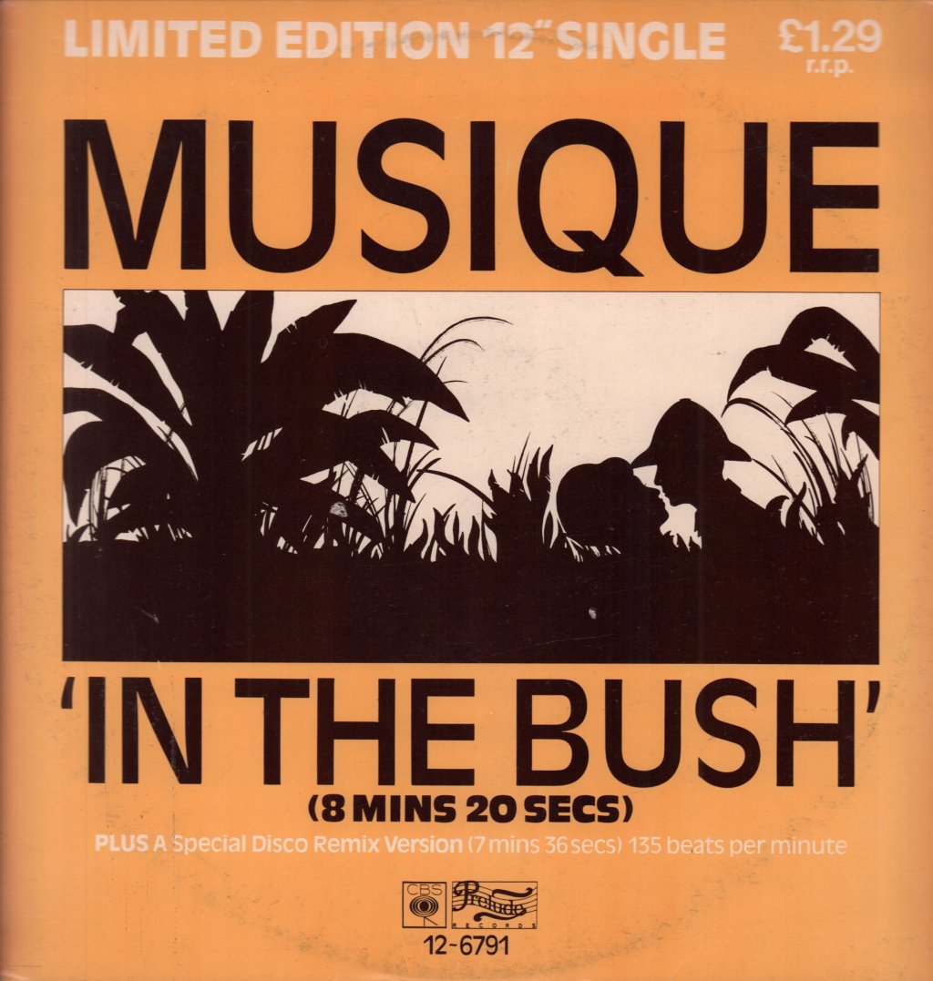 Musique - In The Bush - 12 Inch
