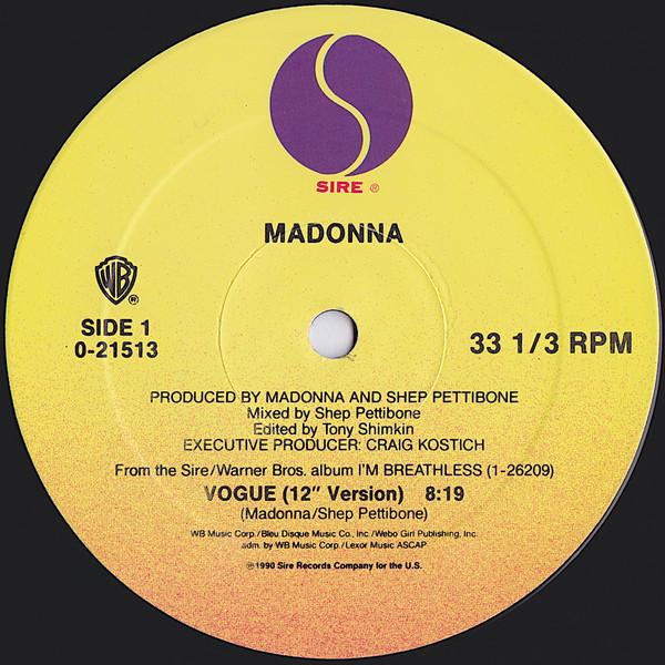 Madonna - Vogue - 12 Inch