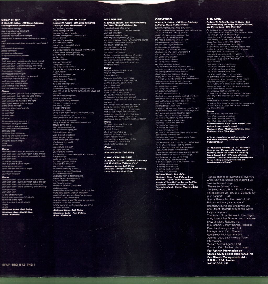Stereo Mc's - Connected - Lp
