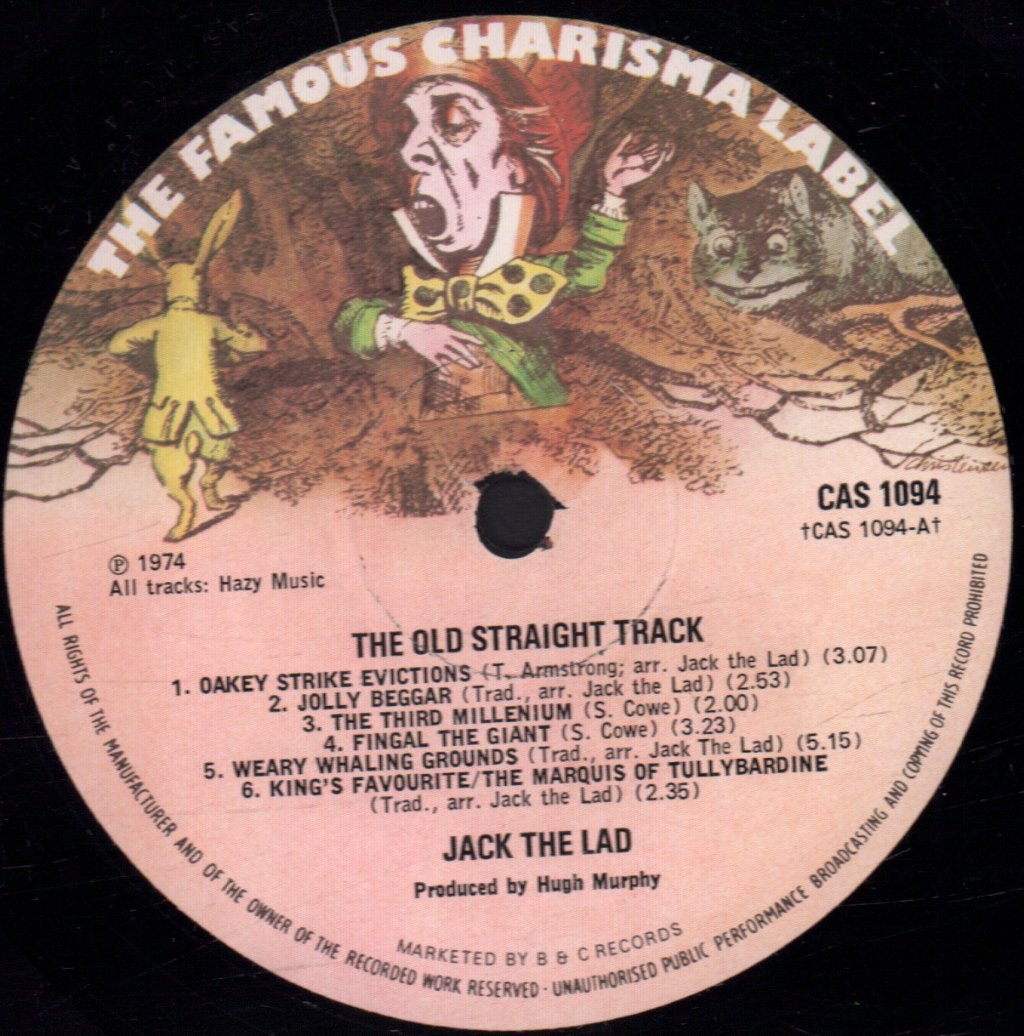Jack The Lad - Old Straight Track - Lp