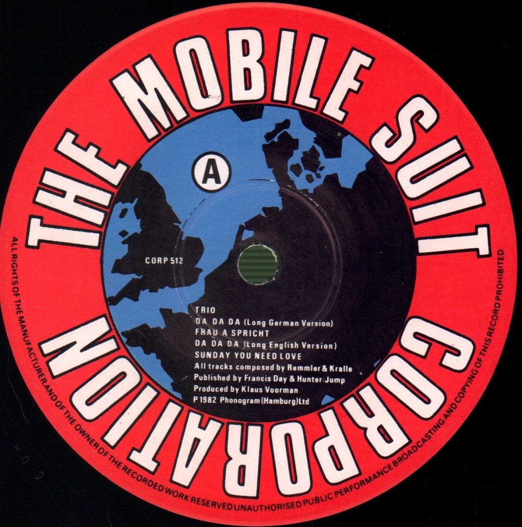 Trio - Da Da Da - 12 Inch