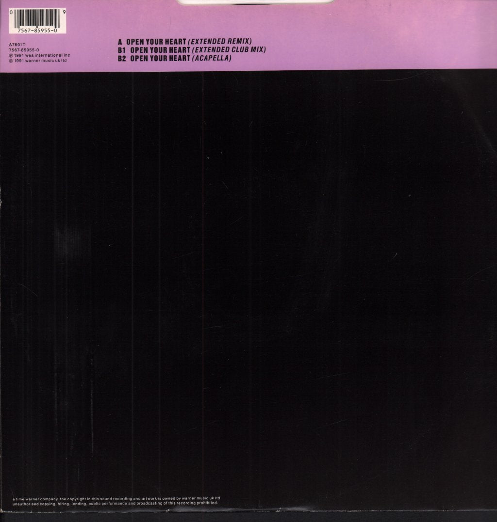 Ceybil Jefferies - Open Your Heart - 12 Inch