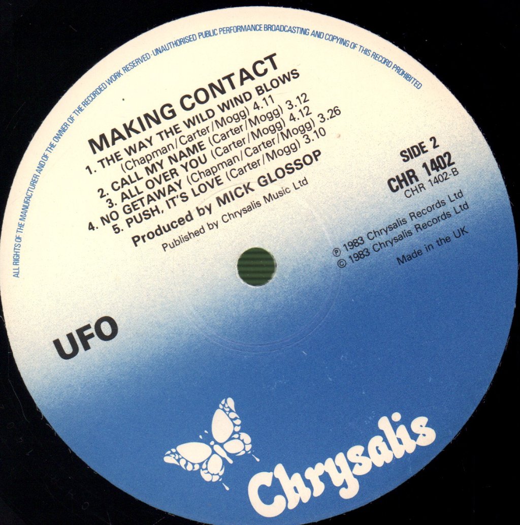 UFO - Making Contact - Lp