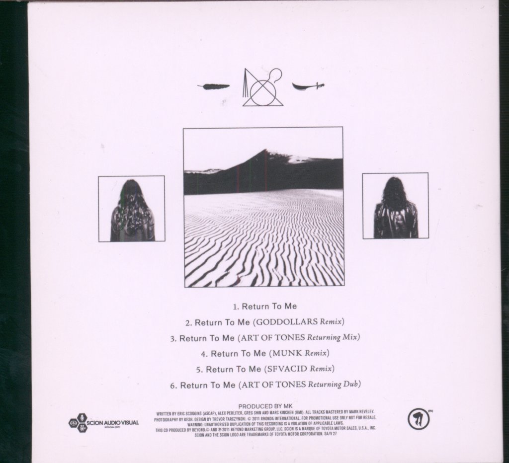 B.c. X Delivery - Return To Me - Cd