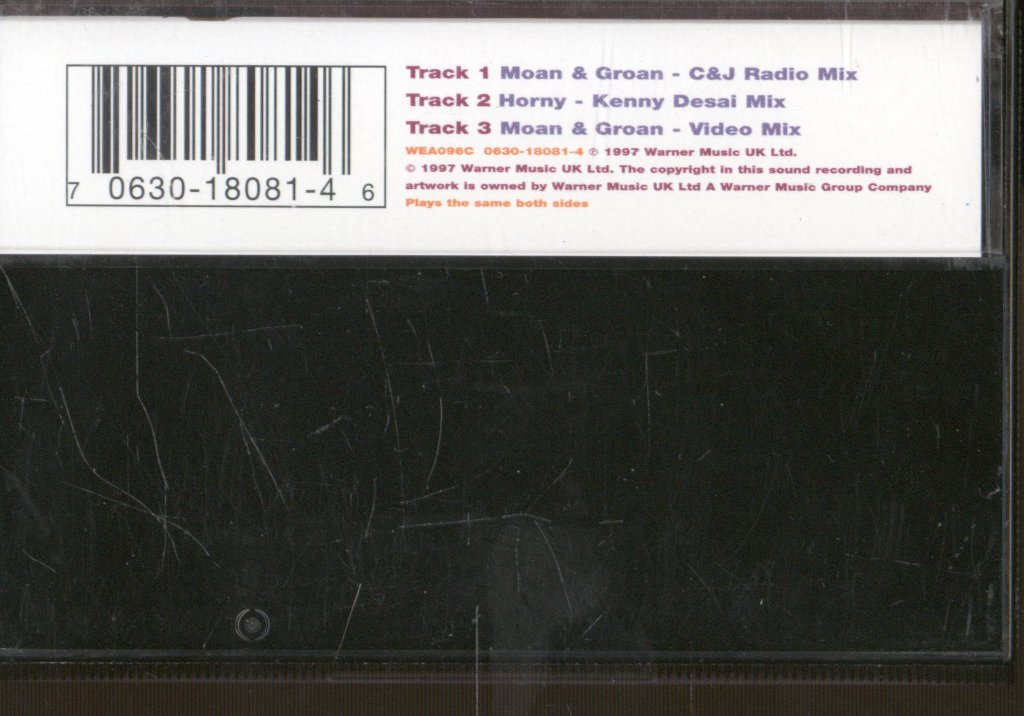 Mark Morrison - Moan And Groan - Cassette