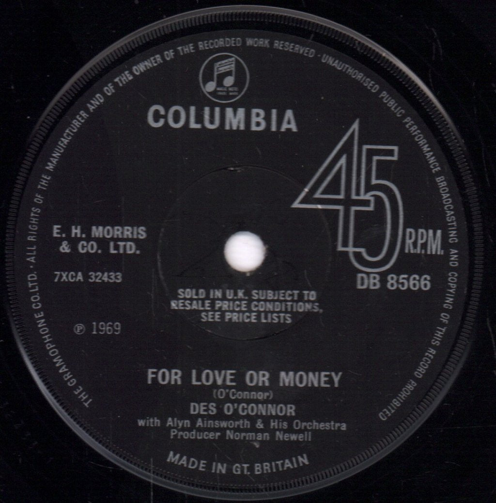 Des O'Connor - Dick-A-Dum-Dum (King's Road) - 7 Inch