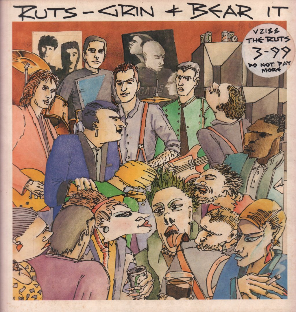 Ruts - Grin And Bear It - Lp