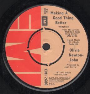 Olivia Newton John - Making A Good Thing Better - 7 Inch