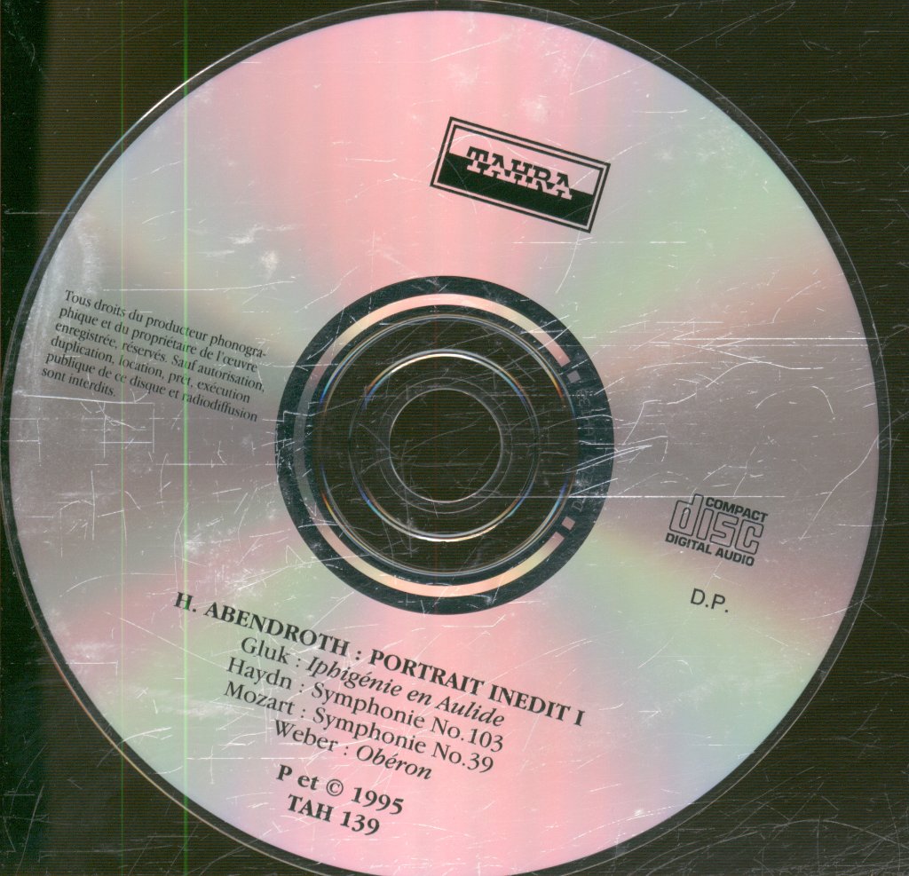 Hermann Abendroth - Portrait Inedit Volume I - Double Cd