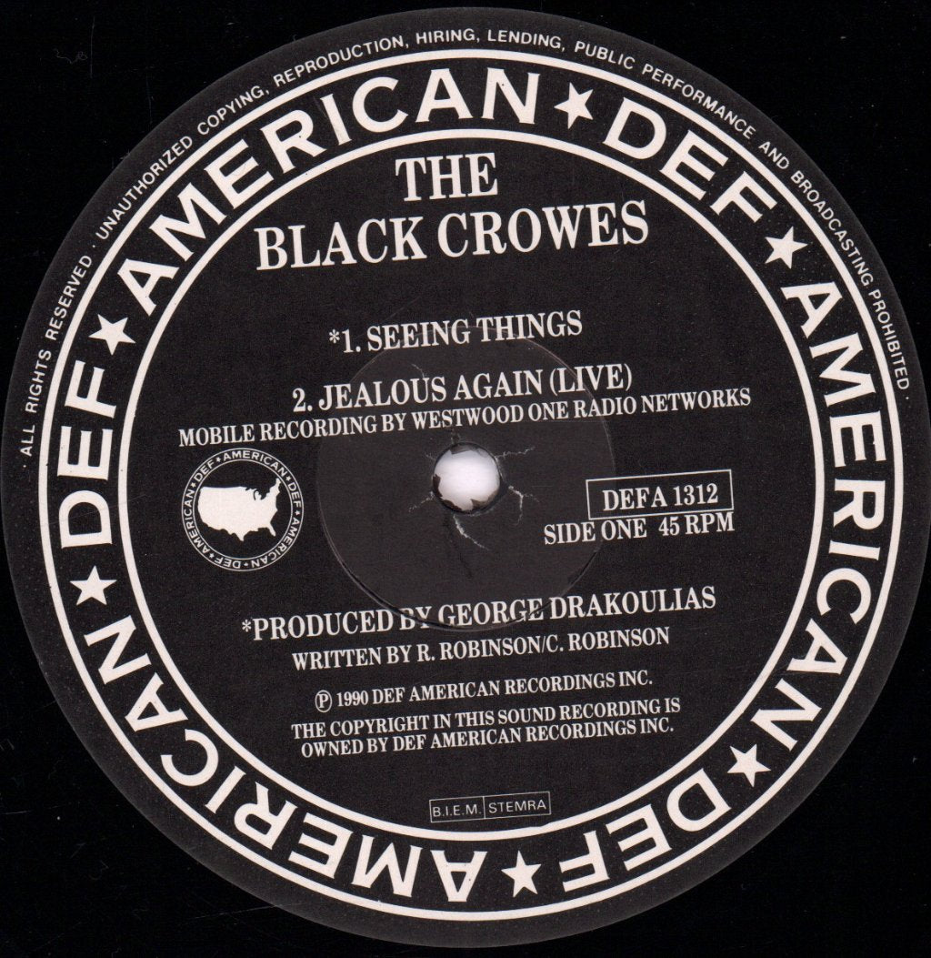 Black Crowes - Seeing Things - 12 Inch
