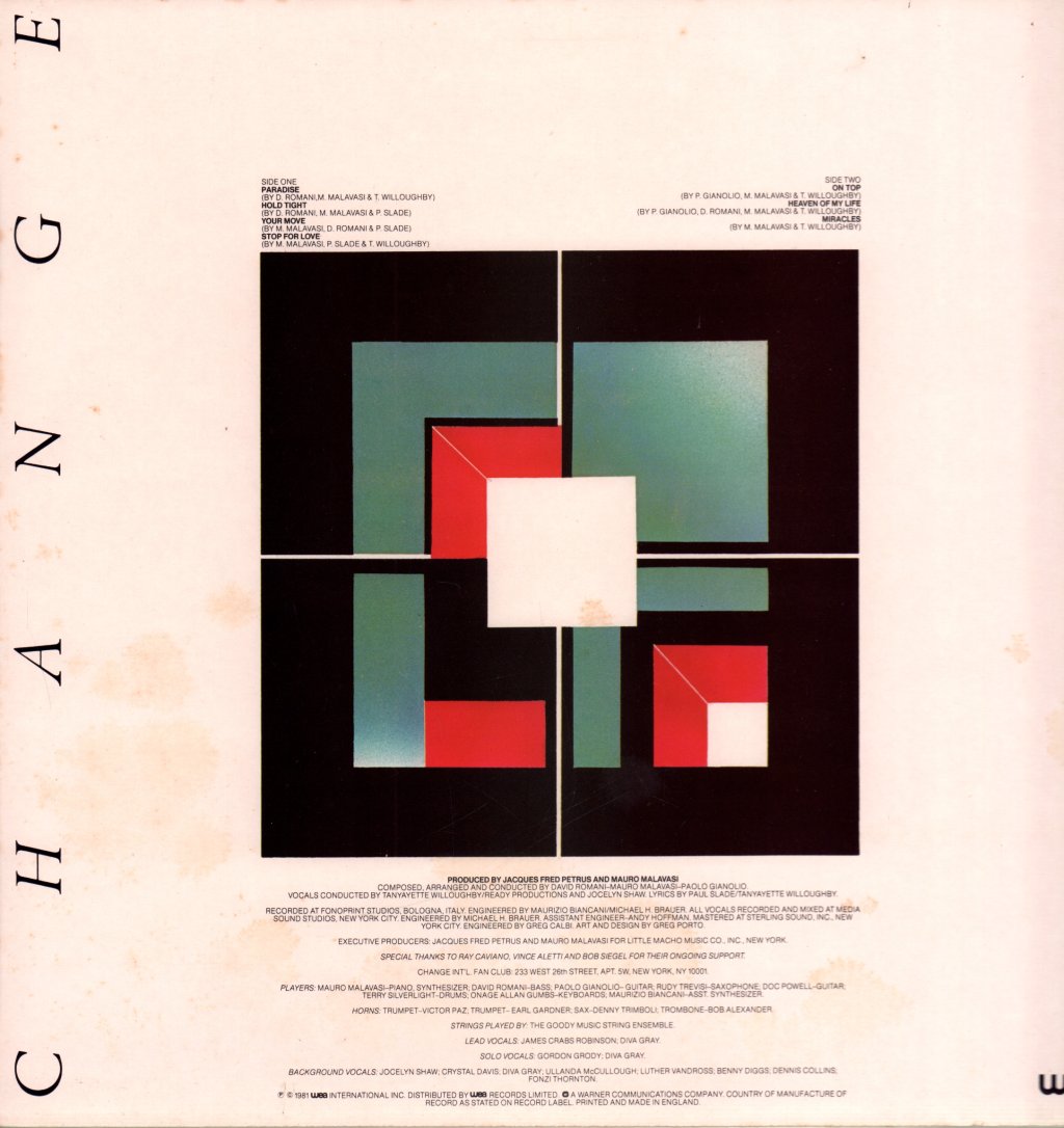 Change - Miracles - Lp
