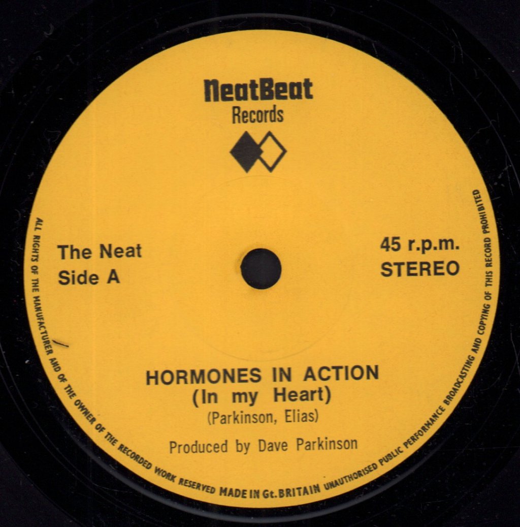 Neat (Punk) - Hormones In Action - 7 Inch