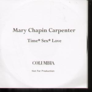 Mary Chapin Carpenter - Time Sex Love - Cdr