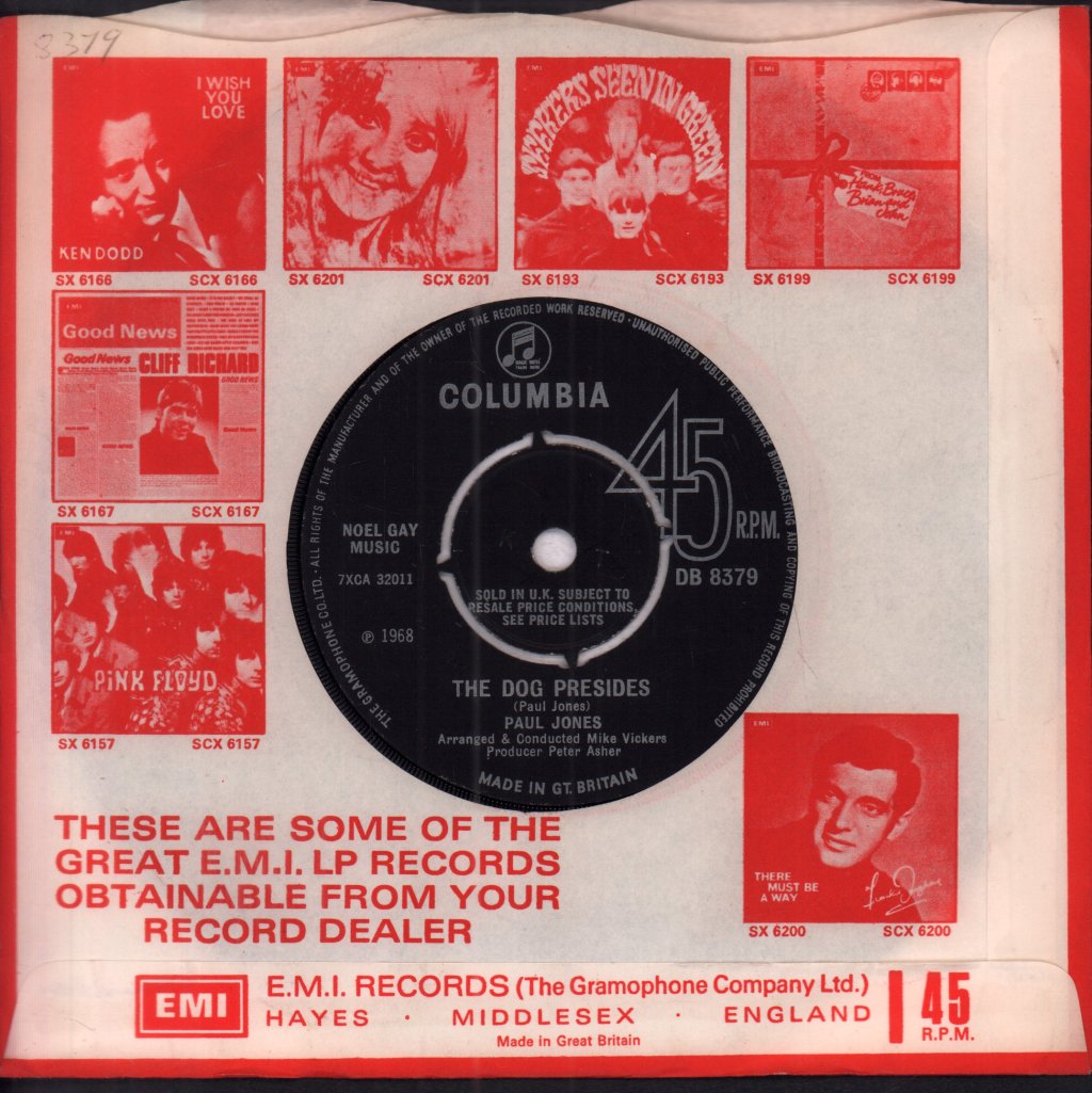 Paul Jones - And The Sun Will Shine - 7 Inch