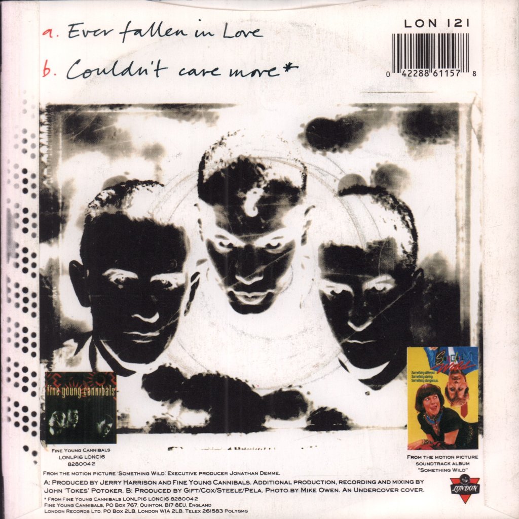 Fine Young Cannibals - Ever Fallen In Love - 7 Inch