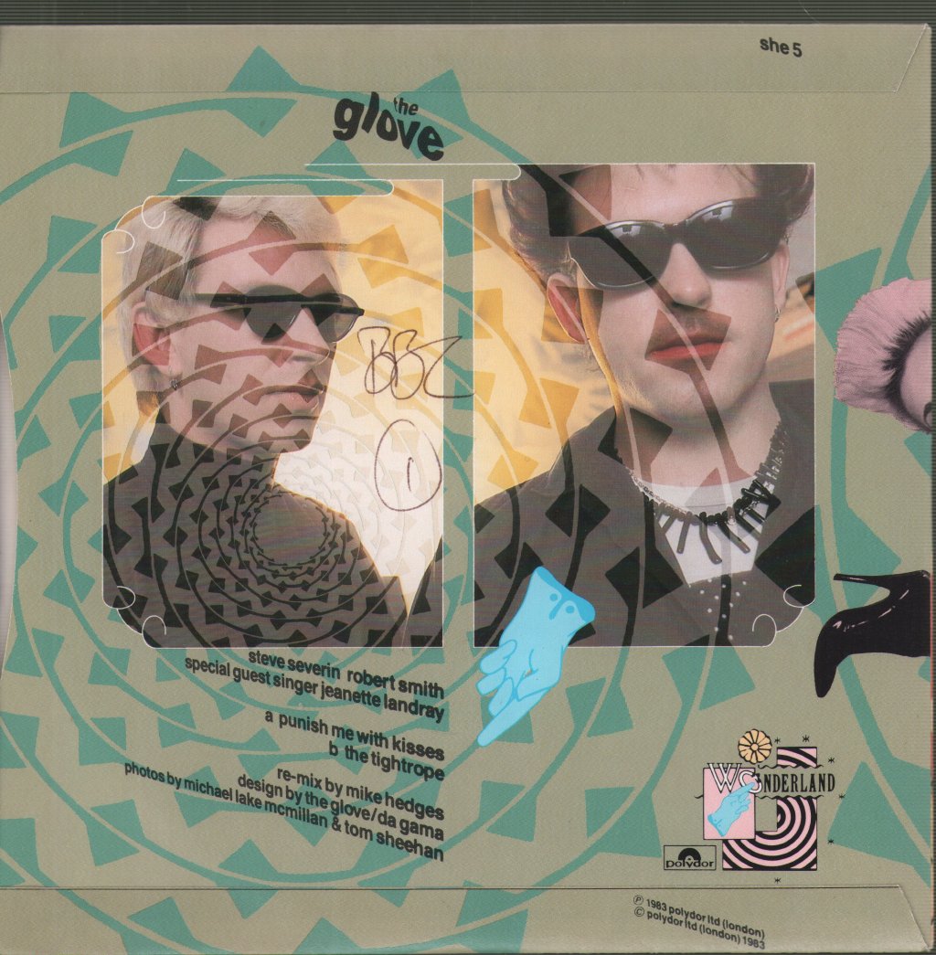 Glove - Punish Me With Kisses - 7 Inch