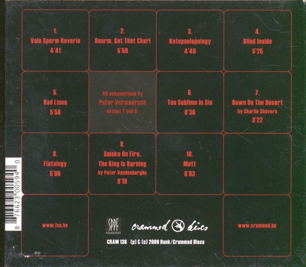 Flat Earth Society (Jazz) - Cheer Me, Perverts! - Cd
