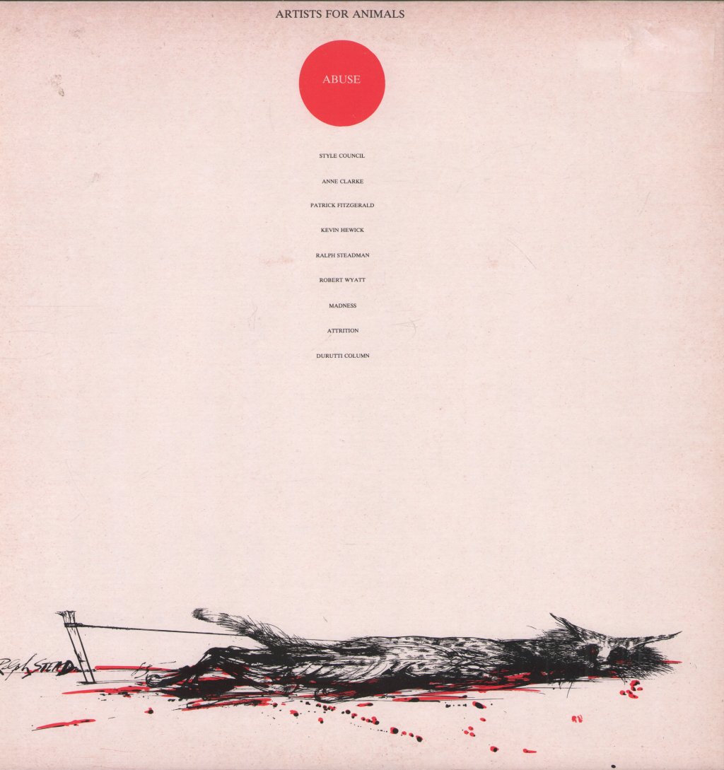 Various Artists - Abuse - Artists For Animals - Lp