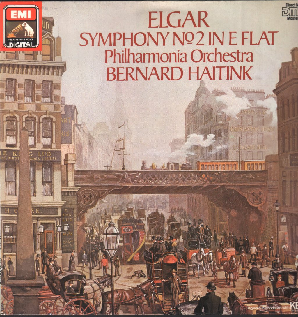 Bernard Haitink / Philharmonia Orchestra - Elgar - Symphony No2 In E Flat - Lp
