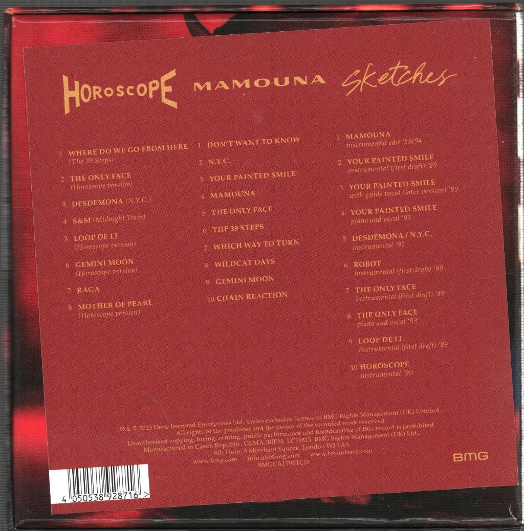 Bryan Ferry - Mamouna - Cd