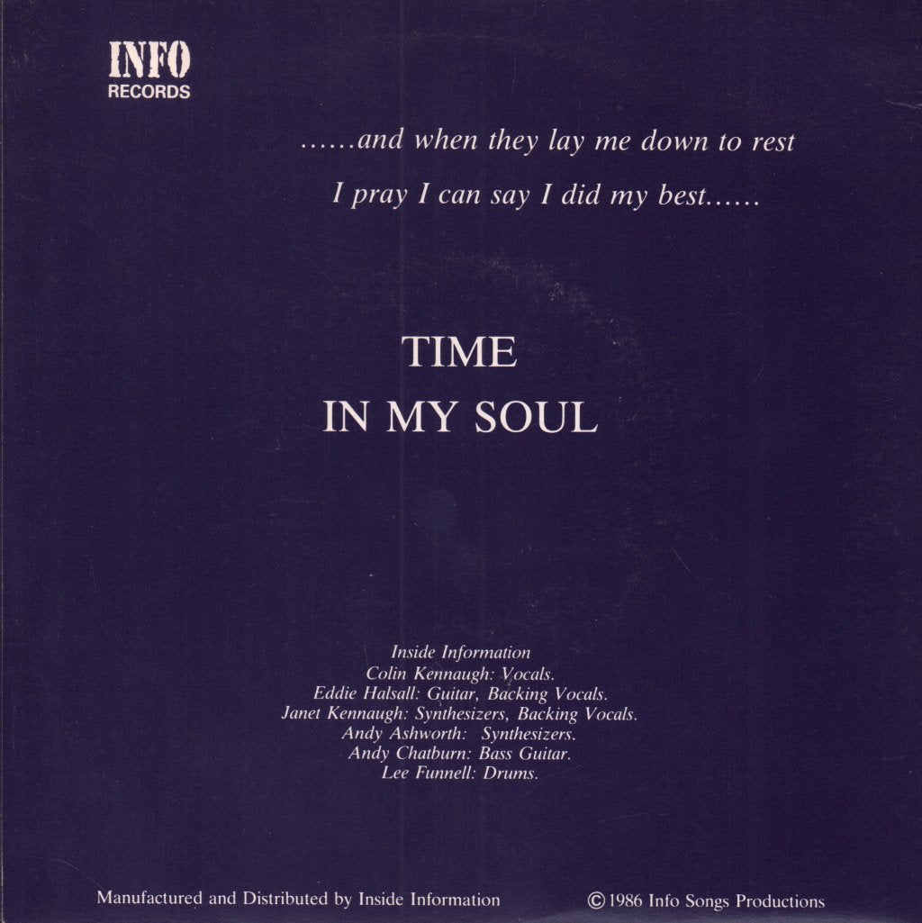 Inside Information - Time - 7 Inch