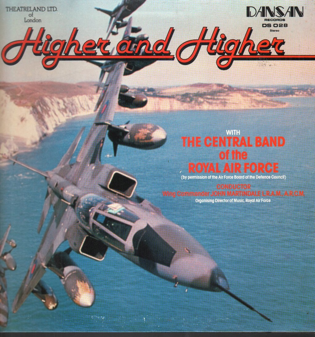 Central Band Of The Royal Air Force - Higher and Higher - Lp