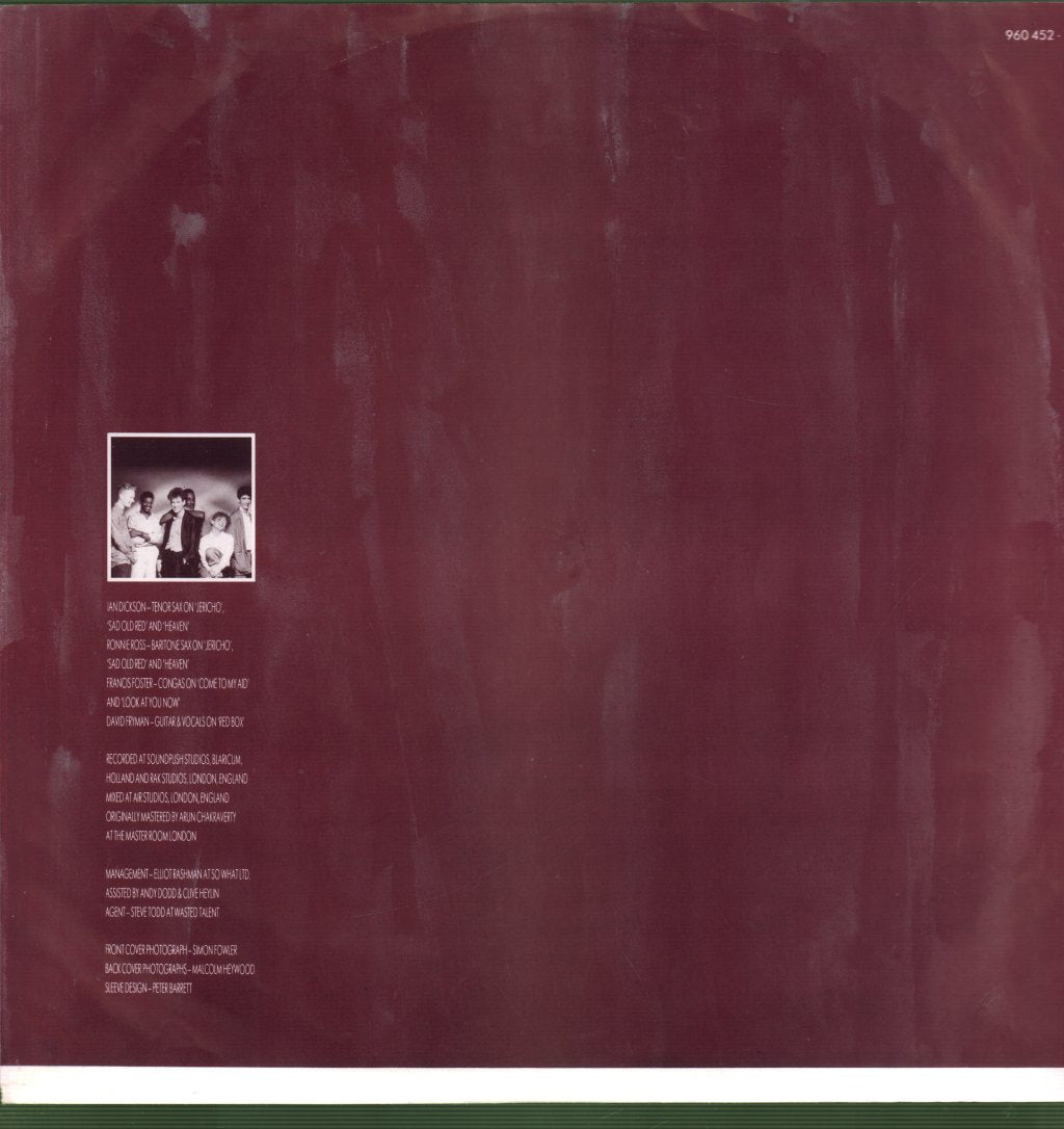 Simply Red - Picture Book - Lp