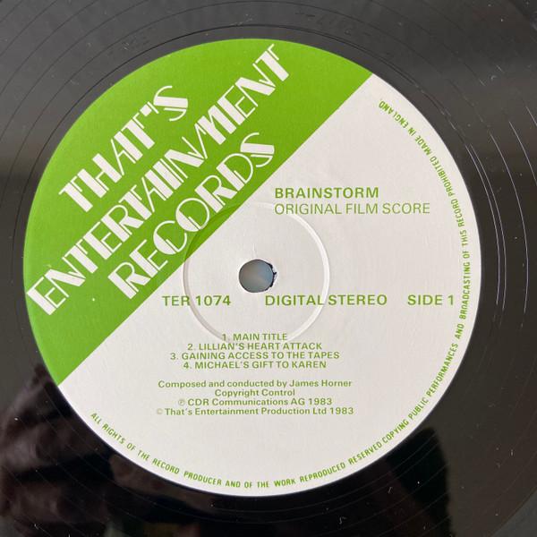 James Horner - Brainstorm (Original Motion Picture Score) - Lp