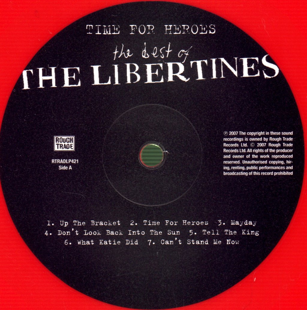 Libertines - Time For Heroes - The Best Of The Libertines - Lp