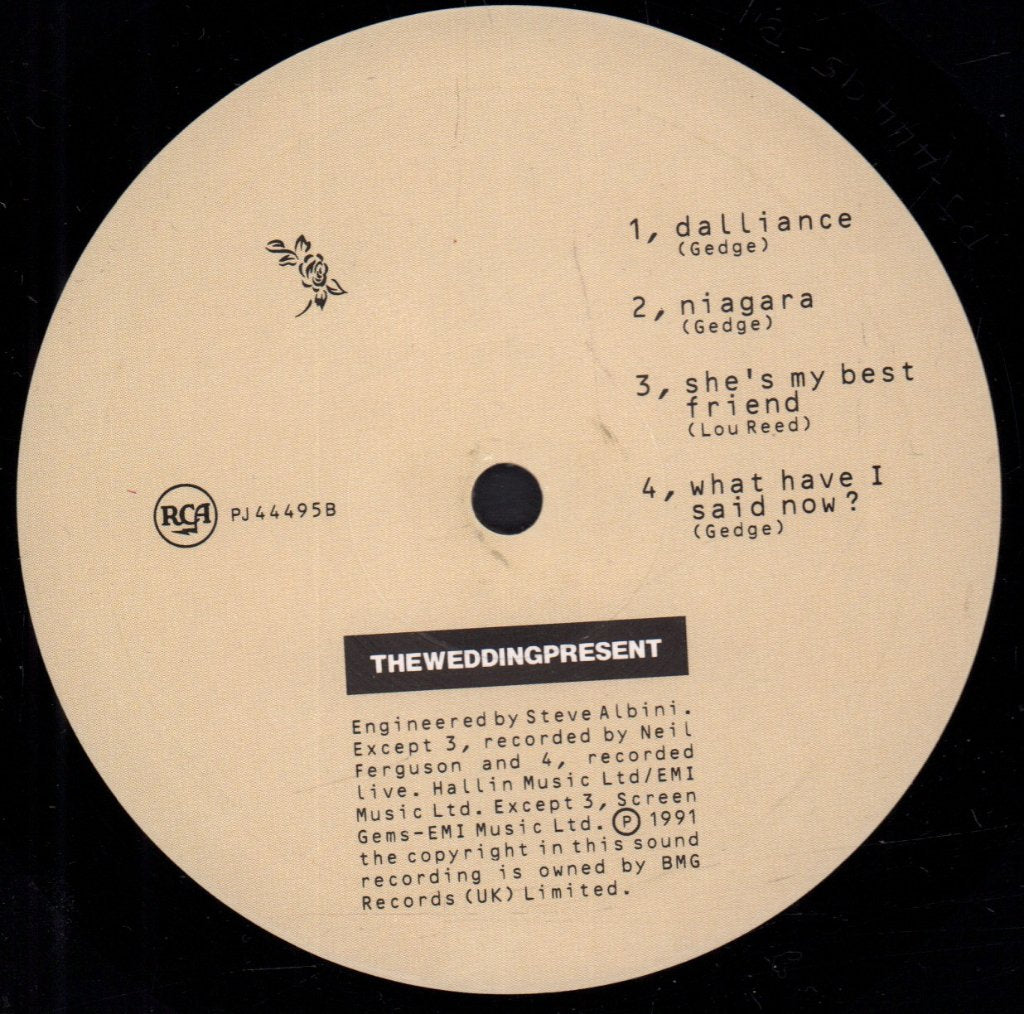 Wedding Present - Dalliance - 10 Inch