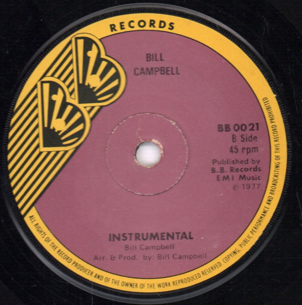 Bill Campbell & Ginger Williams - Forever Forever - 7 Inch