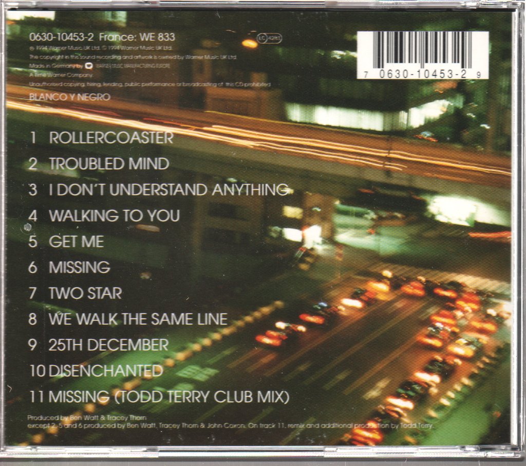 Everything But The Girl - Amplified Heart - Cd