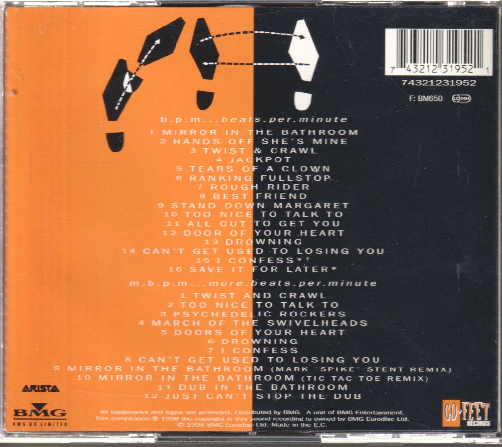 Beat - B.P.M... Beats Per Minute (...The Very Best Of) - Double Cd
