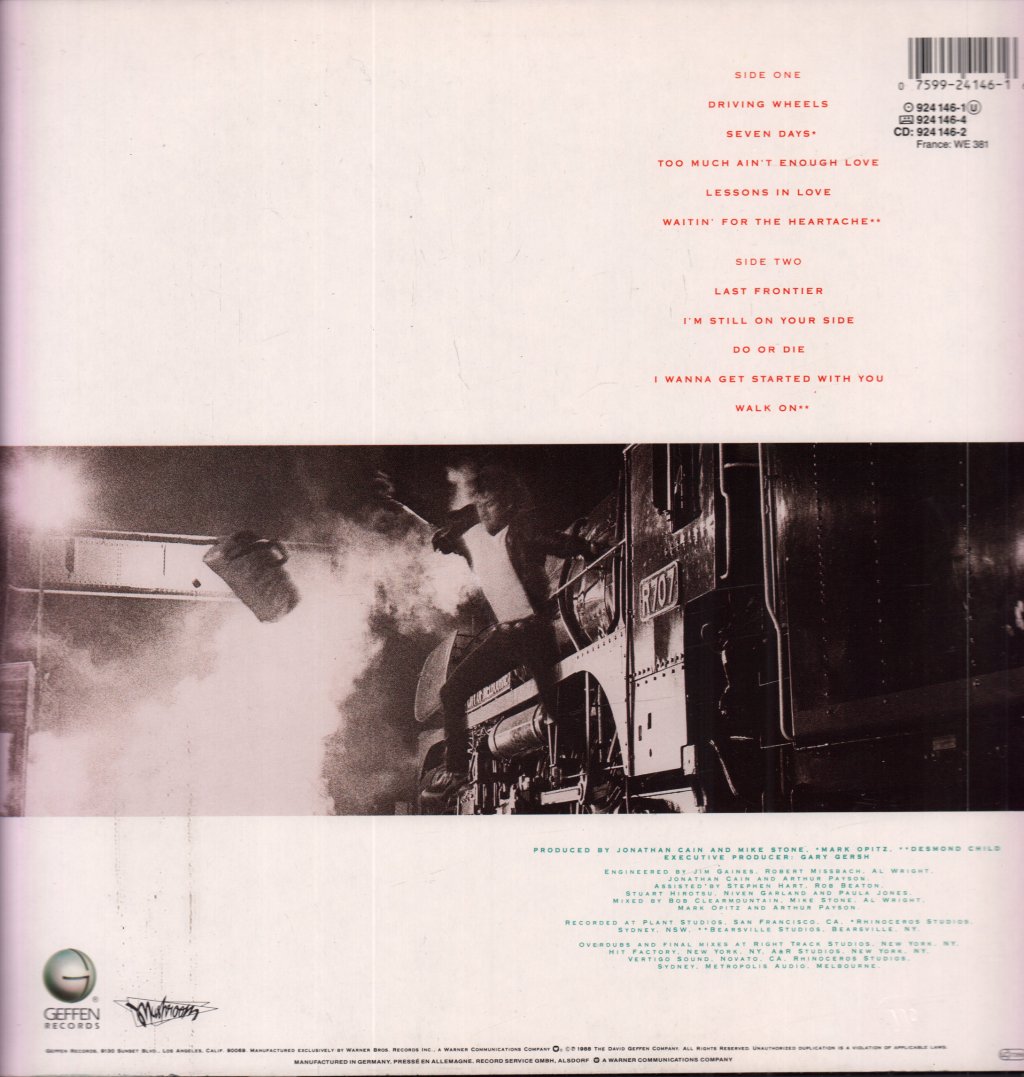 Jimmy Barnes - Freight Train Heart - Lp